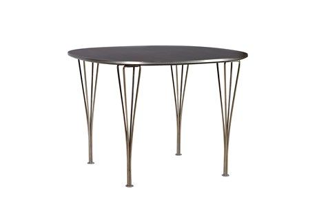 Piet Hein table Ø100cm, black